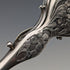 American antique sterling silver detailed portable folding glasses with chain