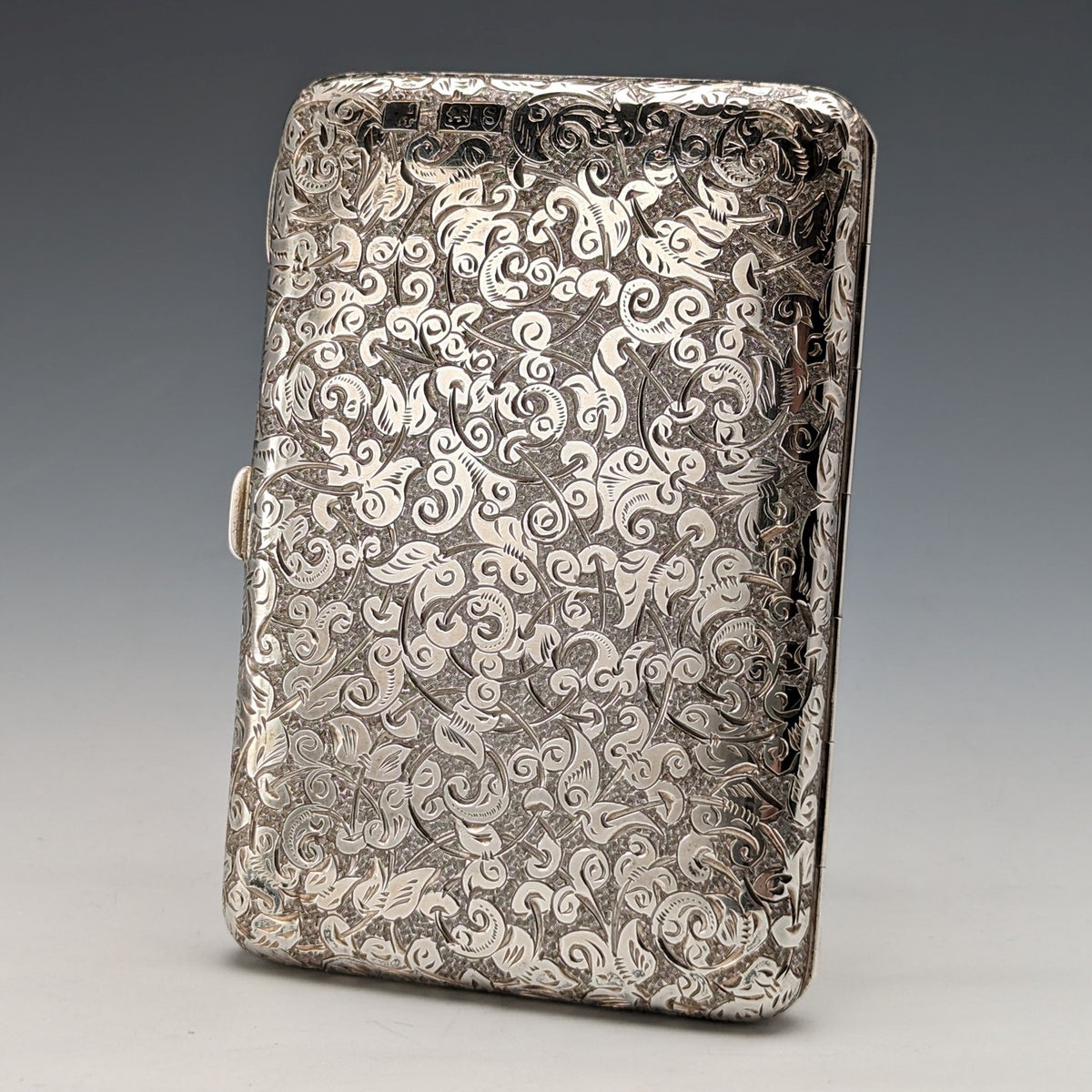1893 年英國古董雙開口純銀卡盒風琴袋126 克Sampson Mordan – SILVER-LUG