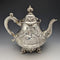1868 British antique sterling silver teapot 815g Robert Harper