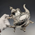 1868 British antique sterling silver teapot 815g Robert Harper