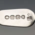 1835 British antique sterling silver tea caddy spoon by John, Henry & Charles Lias