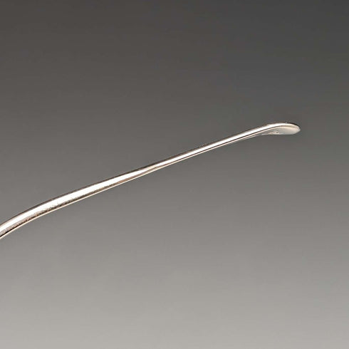 1835 British antique sterling silver tea caddy spoon by John, Henry & Charles Lias
