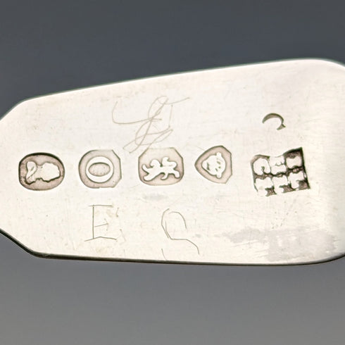 1829年 英国アンティーク 純銀製 ティーキャディースプーン John, Henry&Charles Lias