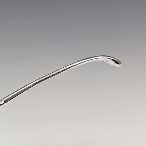 1850年 英国アンティーク 純銀製 ティーキャディースプーン Chawner&Co