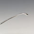 1850 British antique sterling silver tea caddy spoon Chawner & Co.