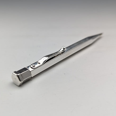 1959年 英国 ヤード・オ・レッド 純銀製 ヘキサゴン推進式ペンシル ケース入り