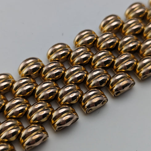 瑞士復古鍍金豹紋手鍊