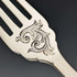 Antique British silver plate cutlery set of 6 by Allen & Darwin