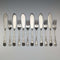 英國古董鍍銀魚餐具 6 對套裝 JG Graves