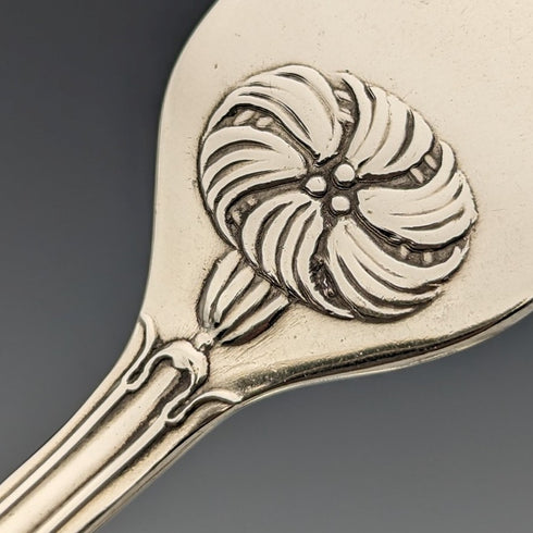 Antique British Silver Plate Fish Cutlery Set of 6 Pairs JG Graves