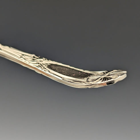 Antique British Silver Plate Fish Cutlery Set of 6 Pairs JG Graves