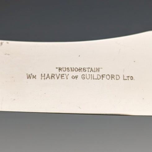 英国ヴィンテージ アントラーハンドル ディナーカトラリー6ペアセット R. F. MOSLEY