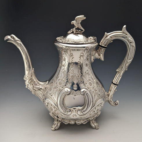 英国ヴィンテージ シルバープレート製 ティー/コーヒーセット James Dixon&Sons