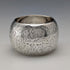 1888 British antique sterling silver napkin ring, 17g, Nathan & Hayes