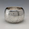 1888 British antique sterling silver napkin ring, 17g, Nathan & Hayes