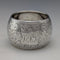 1886 British antique sterling silver napkin ring, 22g
