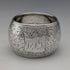 1886 British antique sterling silver napkin ring, 22g
