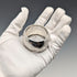 1886 British antique sterling silver napkin ring, 22g