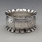 1898 British antique sterling silver napkin ring, 16g, Minshull & Latimer