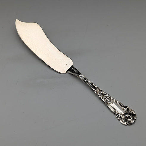 Circa 1905 American antique sterling silver butter knife 38g FRANK W. SMITH