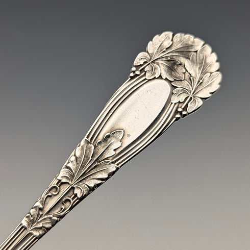 Circa 1905 American antique sterling silver butter knife 38g FRANK W. SMITH