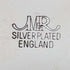 Vintage British silver plate squirrel decorated nut dish M&R