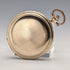 Circa 1930 German Junghans pocket watch with gold-plated hunter case, refurbished