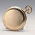 Circa 1930 German Junghans pocket watch with gold-plated hunter case, refurbished