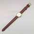 1958 British Garrard 9K solid gold Denison case men's wristwatch in box, serviced