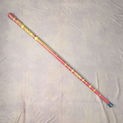 ヴィンテージ 紳士用 ロンデルハンドル ステッキ マルチカラー塗装 杖 93cm