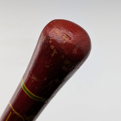 ヴィンテージ 紳士用 ロンデルハンドル ステッキ マルチカラー塗装 杖 93cm