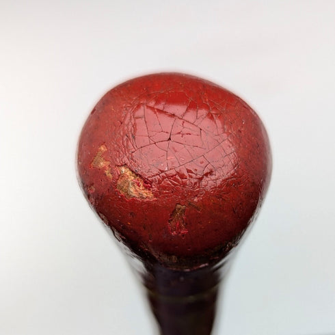 ヴィンテージ 紳士用 ロンデルハンドル ステッキ マルチカラー塗装 杖 93cm