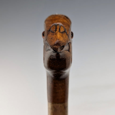 ヴィンテージ 紳士用 キジヘッドハンドル ステッキ 杖 82cm