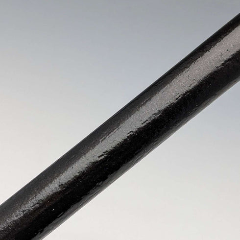 アンティーク 紳士用 ガドルーン彫刻 丸ハンドル ステッキ 杖 88cm