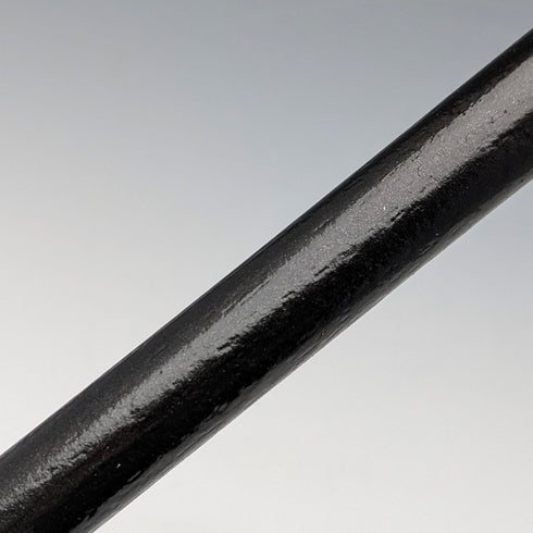 アンティーク 紳士用 ガドルーン彫刻 丸ハンドル ステッキ 杖 88cm