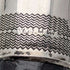Circa 1910 British antique gentleman's pure silver decorated horn handle walking stick 91cm