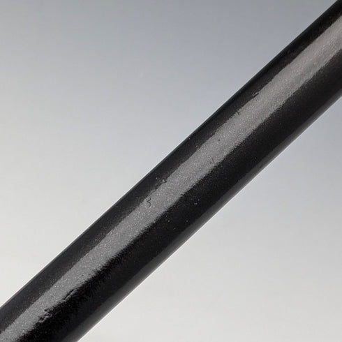 1910年頃 英国アンティーク 紳士用 純銀装飾 ホーンハンドル ステッキ 杖 91cm