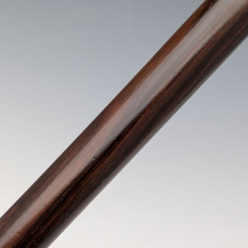 1925年 英国ヴィンテージ 紳士用 純銀製 丸ハンドル ステッキ 杖 84cm