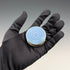 1942 British Vintage Blue Guilloche Enamel Sterling Silver Pill Case Cohen & Charles