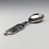 Nordic vintage silver plate tea caddy spoon David Andersen boxed