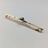 Antique 15ct gold brooch with blue stone and pearl in case