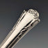 Circa 1860 British Antique Pure Silver Handle Fish Cutlery 6 Pair Aaron Hadfield