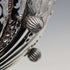 1895 British antique sterling silver shell-shaped footed dish, 88g, Atkin Brothers