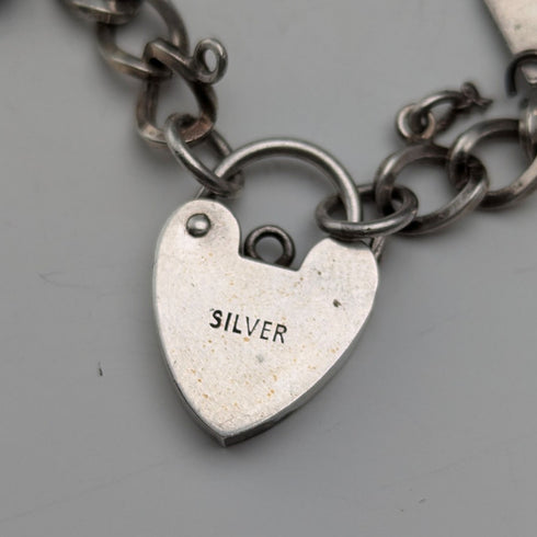 1970 年代英國復古純銀吊飾手鍊 30 克