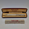 1965 British Yard O'Red Sterling Silver Push-Pull Pencil in Case