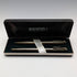 Vintage American Sheaffer 12K gold plated mechanical pencil and ballpoint pen set in case