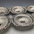 Set of 6 vintage British silver plate bowl dishes