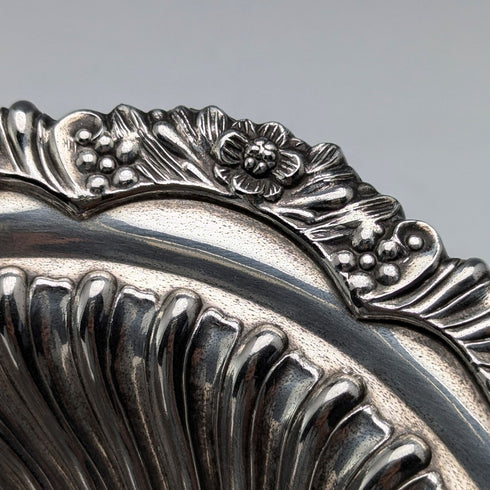 Set of 6 vintage British silver plate bowl dishes