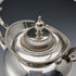 Circa 1875 British antique silver plate bachelor tea kettle set