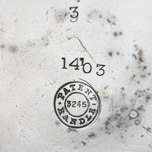 1875年頃 英国アンティーク シルバープレート製 バチェラー ティーケトルセット